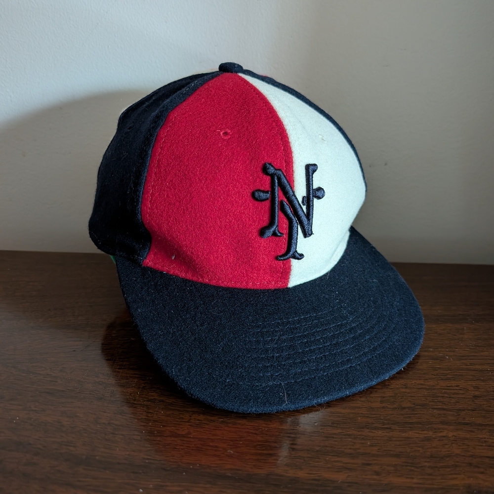 NY Cubans Negro League Wool Baseball Cap Size 6 7/8